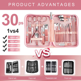 RedFlow tools laid out to display all 30 pieces and organization benefits