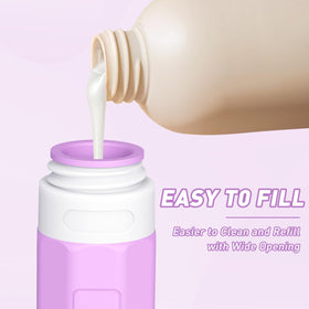 Redfly wide opening detail showing easy filling and cleaning benefit