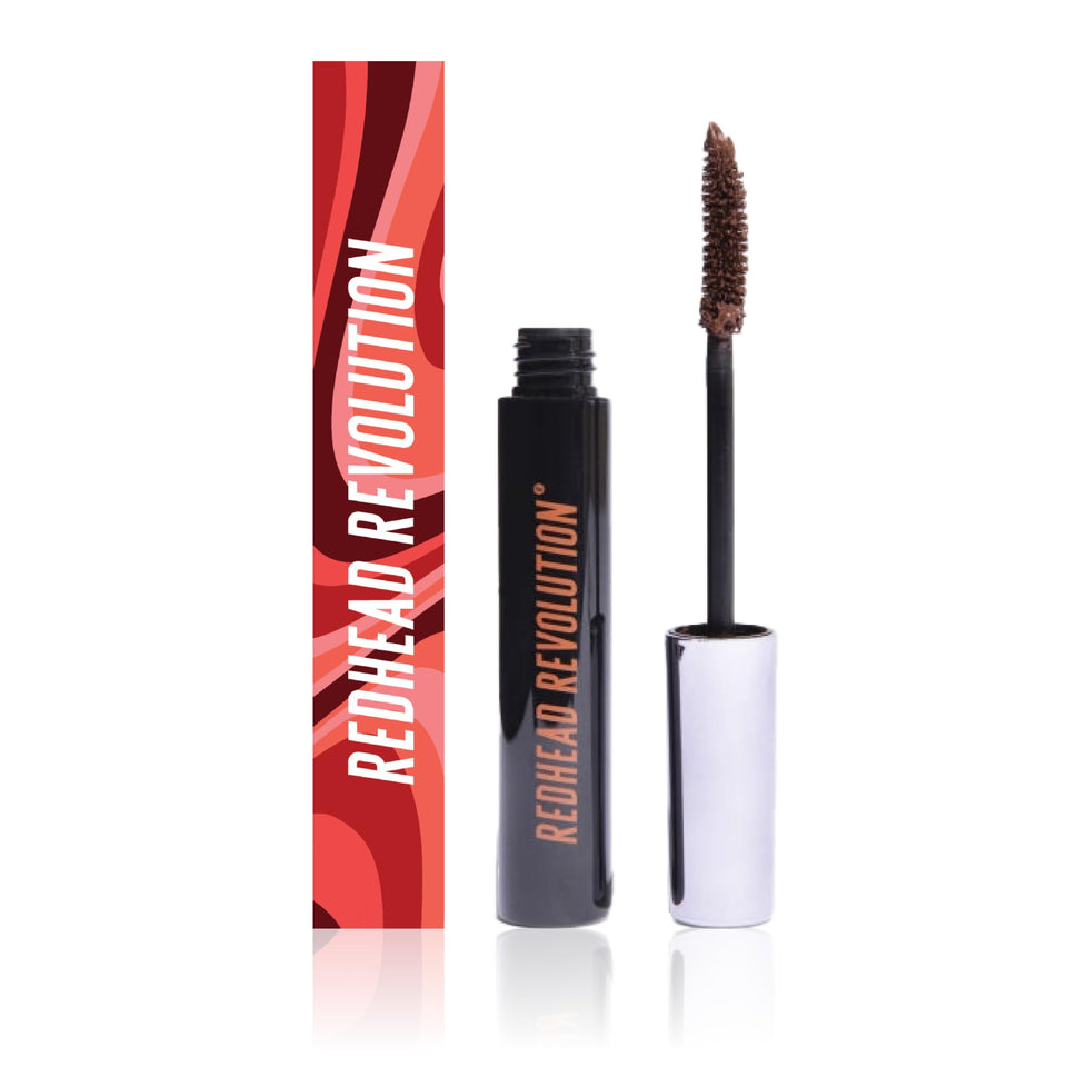Redhead Revolution front packaging showing Genuine Ginger shade benefits