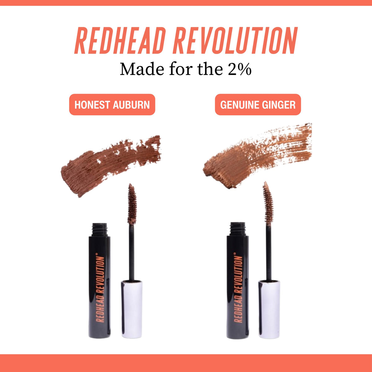 Redhead Revolution on bathroom counter in lifestyle shot for everyday use