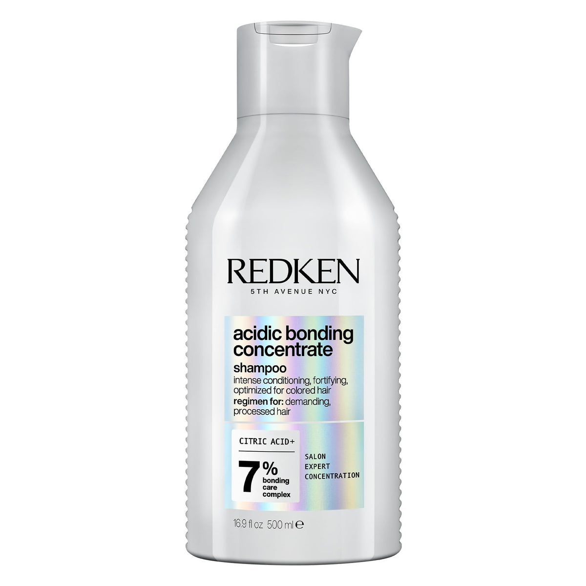 Redken bottle front view showing product and strength-repair benefit