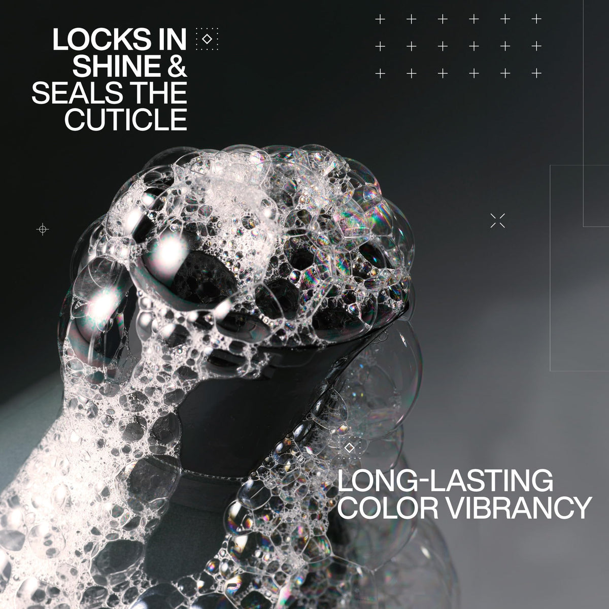 Redken back label of Acidic Color Gloss Shampoo with ingredient clarity