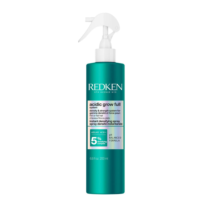 Redken front packaging showing product and volume benefits