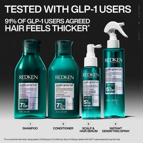 Redken conditioner texture swatch showing lightweight cream for soft hair