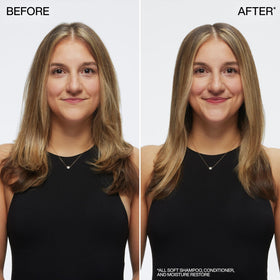 Redken with argan oil visual highlighting nourishing ingredient