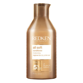 Redken All Soft conditioner front bottle view showing professional packaging and hydration benefit