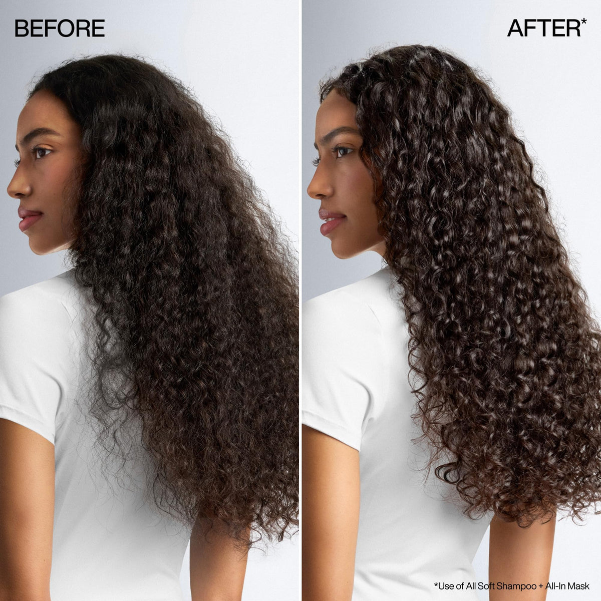 Redken All Soft creamy texture close-up showing easy absorption benefit