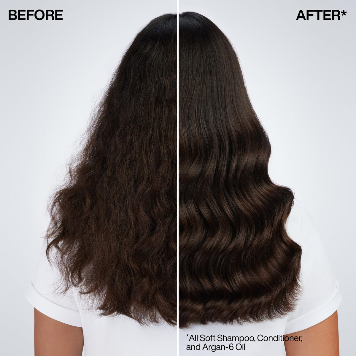 Redken pump dispensing oil onto palm for controlled application and heat protection