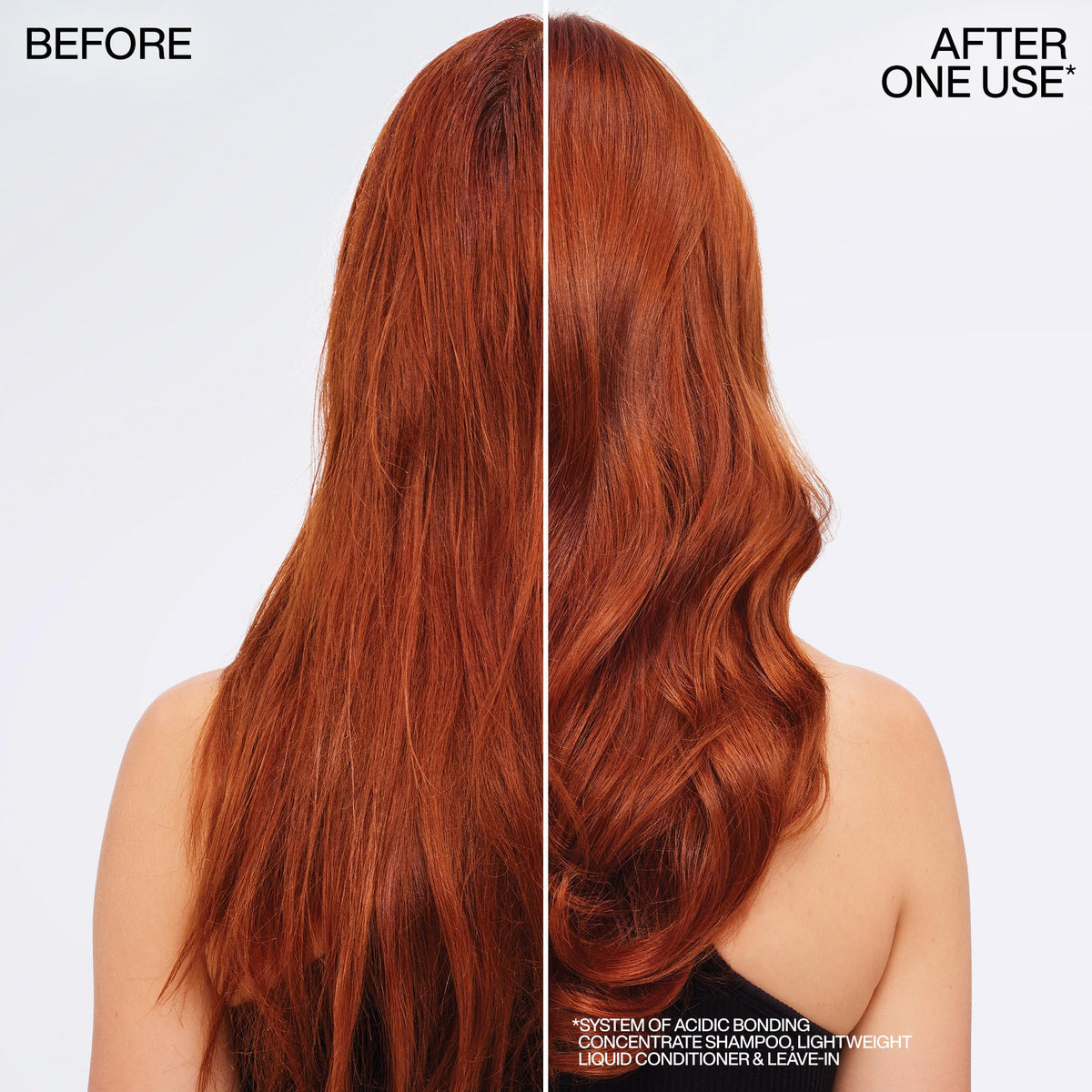 Redken label detail showing citric acid 11% for bond support