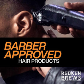 Redken Brews malt ingredient visual indicating nourishment and hydration benefits