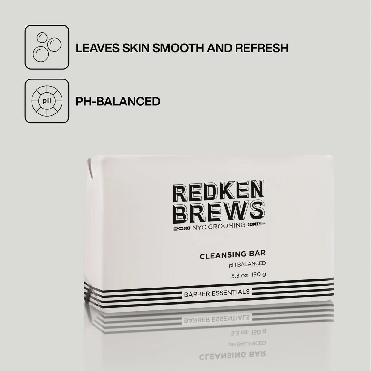 Redken Brews lathering in shower demonstrating effective cleansing