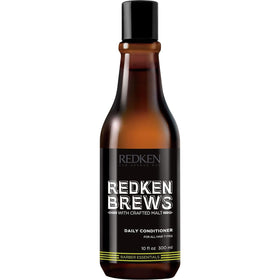 Redken Brews front bottle view showing clean packaging and brand benefit