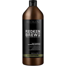 Redken Brews front bottle showing full label and size benefit