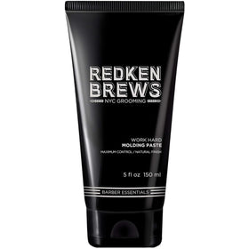 Redken Brews front packaging showing jar and clear product identity, boosts shopper confidence