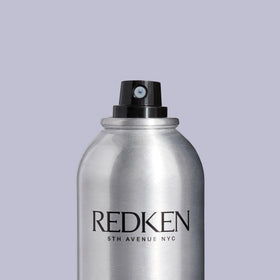 Redken Brushable Hairspray humidity test before and after showing reduced frizz and maintained style