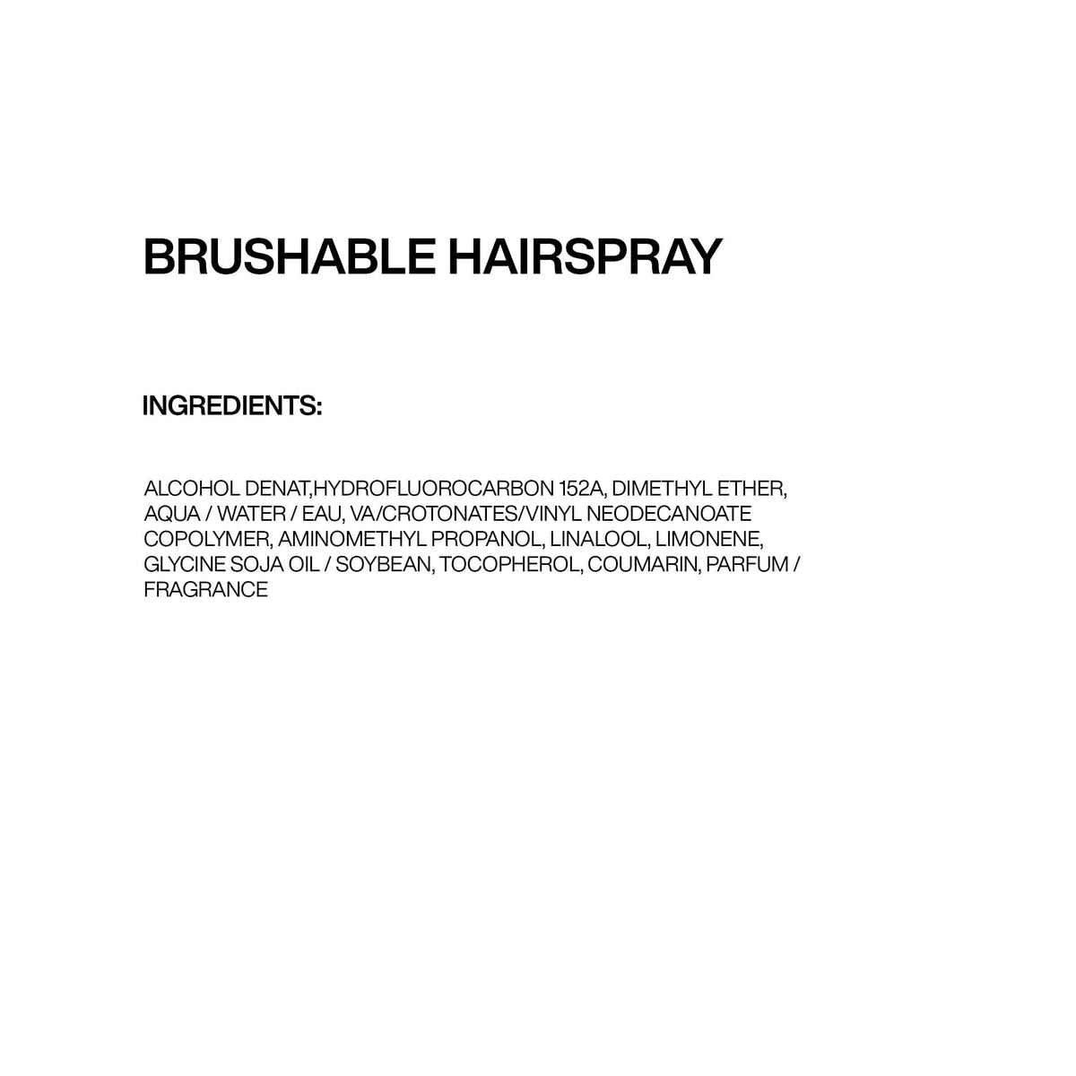 Redken Brushable Hairspray displayed with comb and brush to show styling versatility and brushable finish