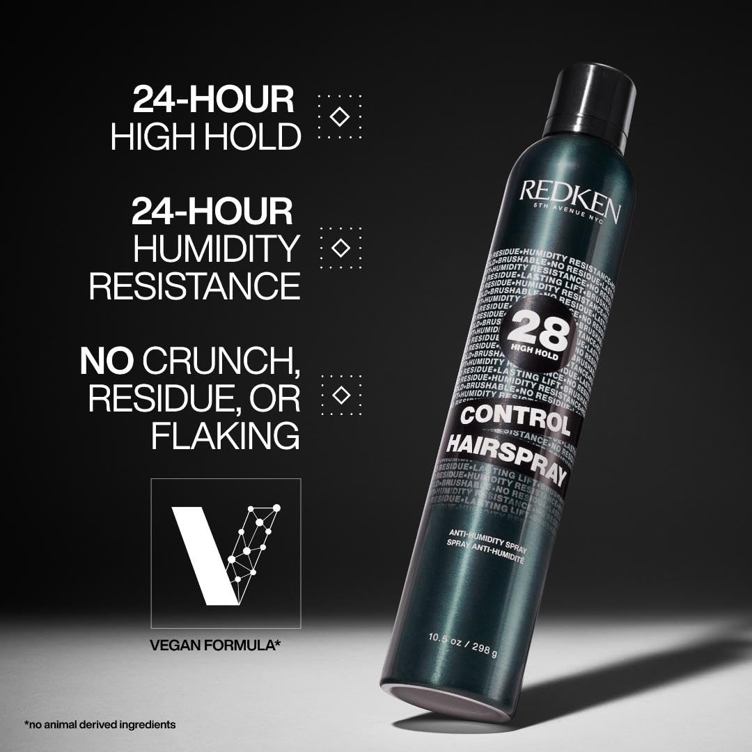 Redken nozzle close-up highlighting even mist for precise application