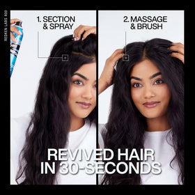 Redken jumbo size compared next to standard can for more applications