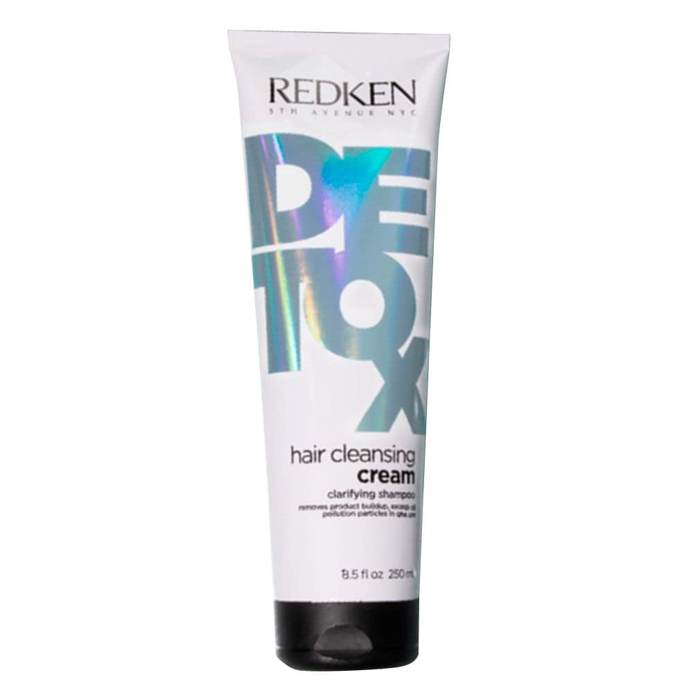 Redken Detox front packaging showing bottle and label, clarifies and refreshes hair