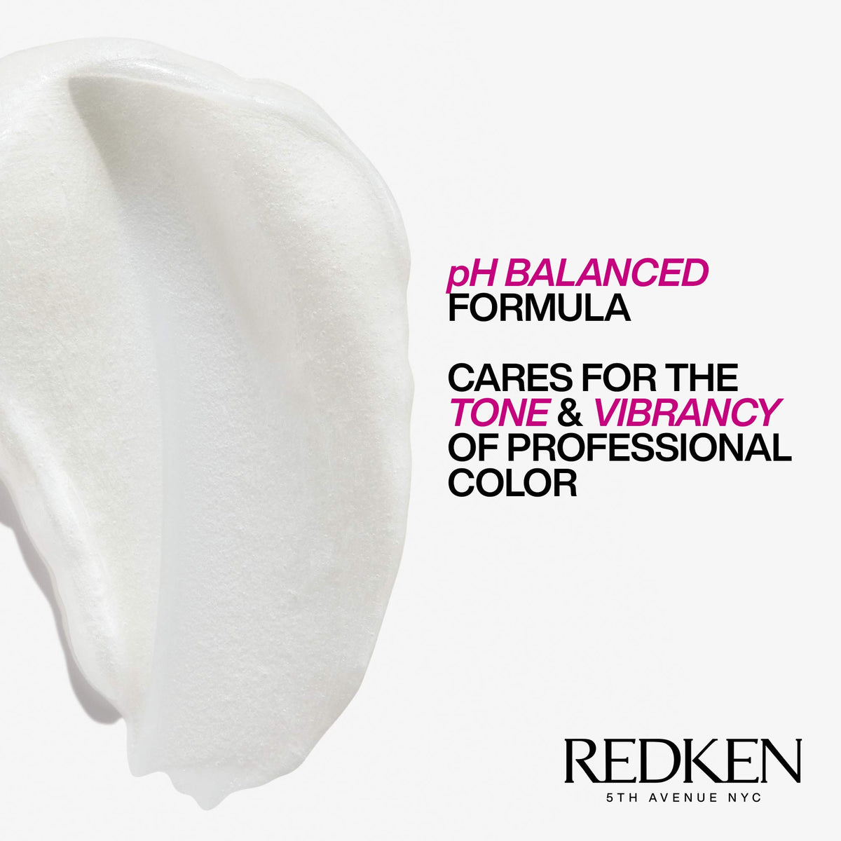 Redken in bathroom setting conveying salon-quality home routine