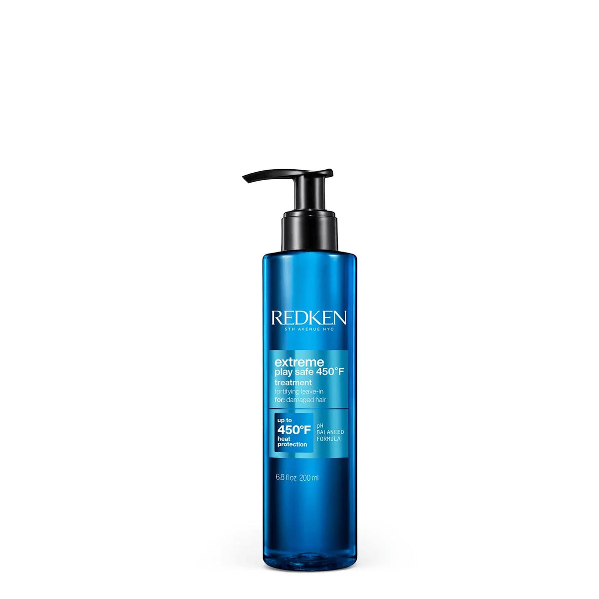 Redken Extreme Play Safe front packaging showing bottle and label benefits