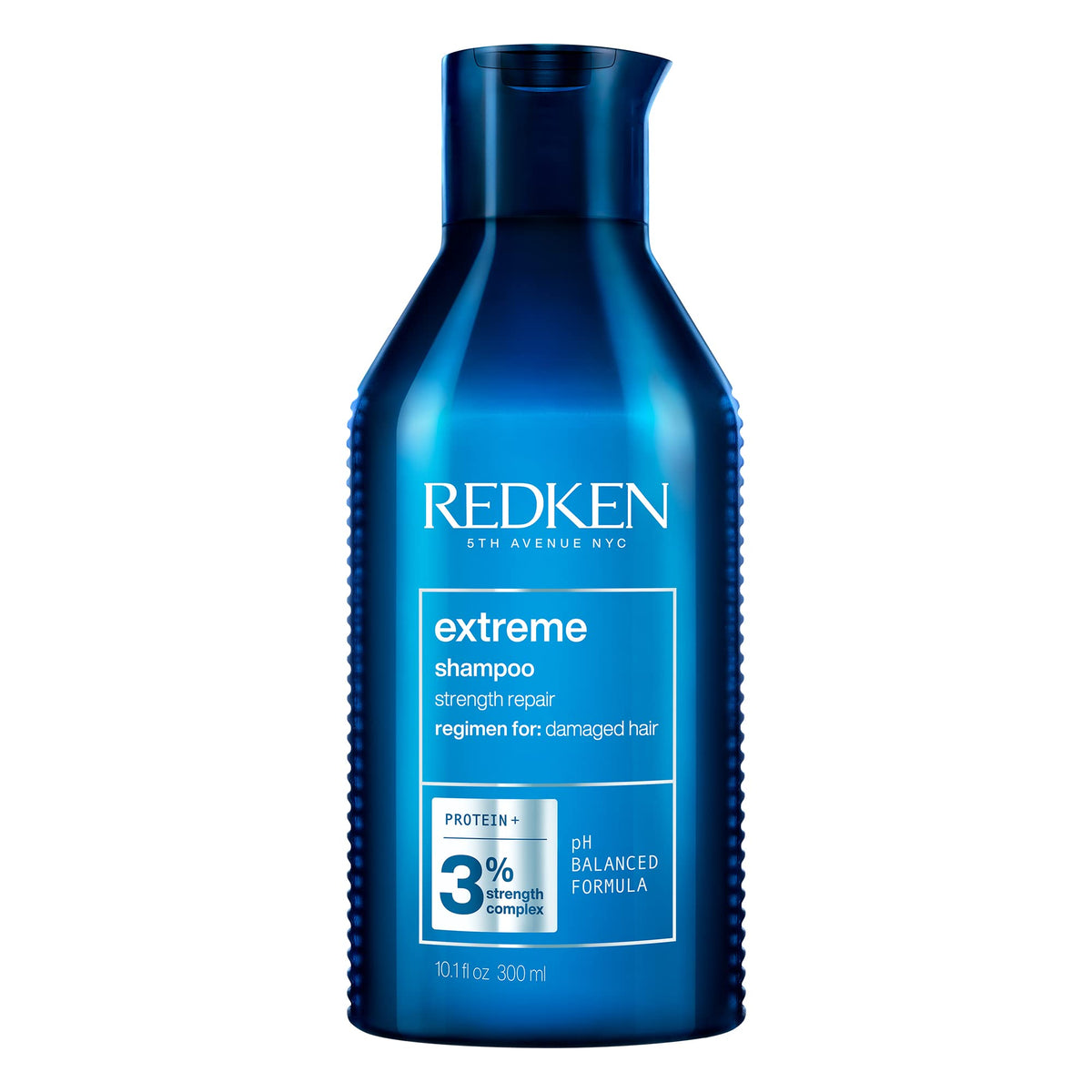 Redken Extreme Shampoo front packaging showing brand and benefits