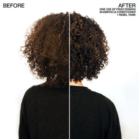 Close-up of conditioner texture highlighting creamy slip and easy detangling benefits