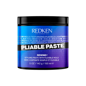 Redken front packaging showing jar and label, clear professional branding and product benefit