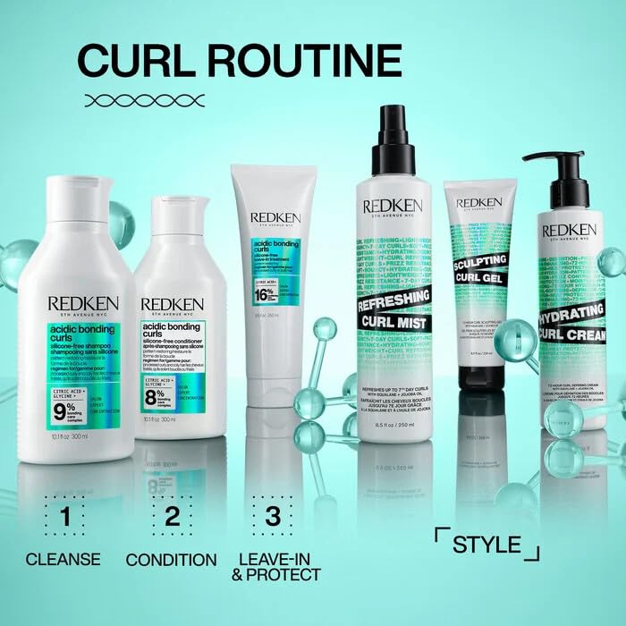 Redken with squalane and jojoba visuals emphasizing natural hydration benefits