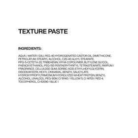 Redken label close-up showing instructions and usable application tips