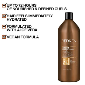 Redken shampoo lather texture close-up demonstrating gentle cleanse