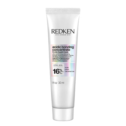 Redken front packaging showing bottle and label for quick identification and benefits
