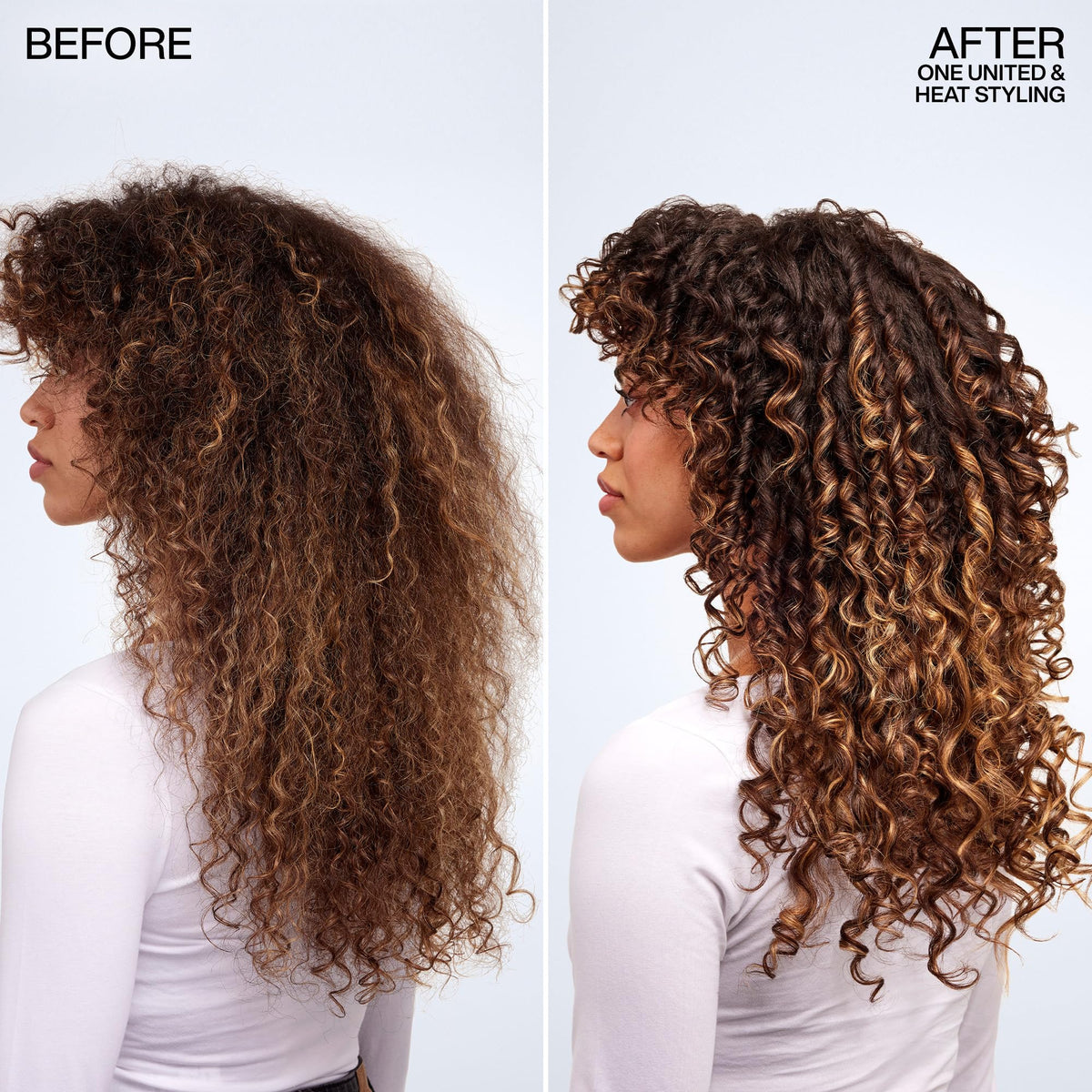 Redken product texture on hand illustrating lightweight absorbency