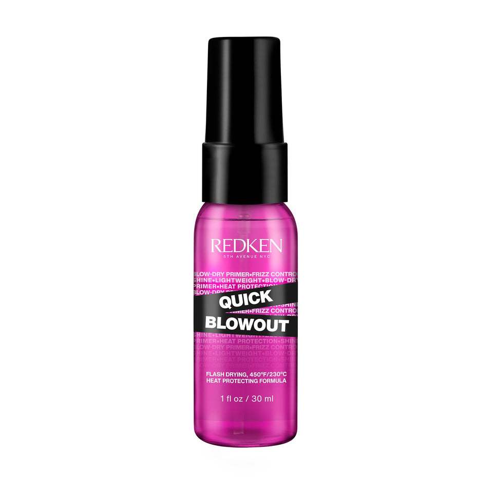 Redken bottle front packaging showing product and benefits