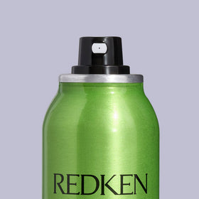 Redken Quick Tease lifestyle shot of styled hair with long-lasting root lift