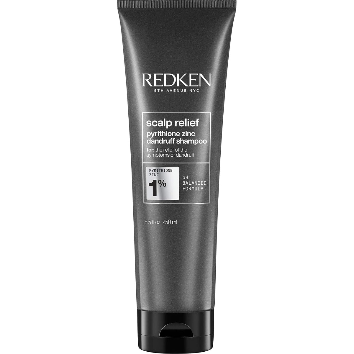 Redken bottle front packaging showing label and clear benefit