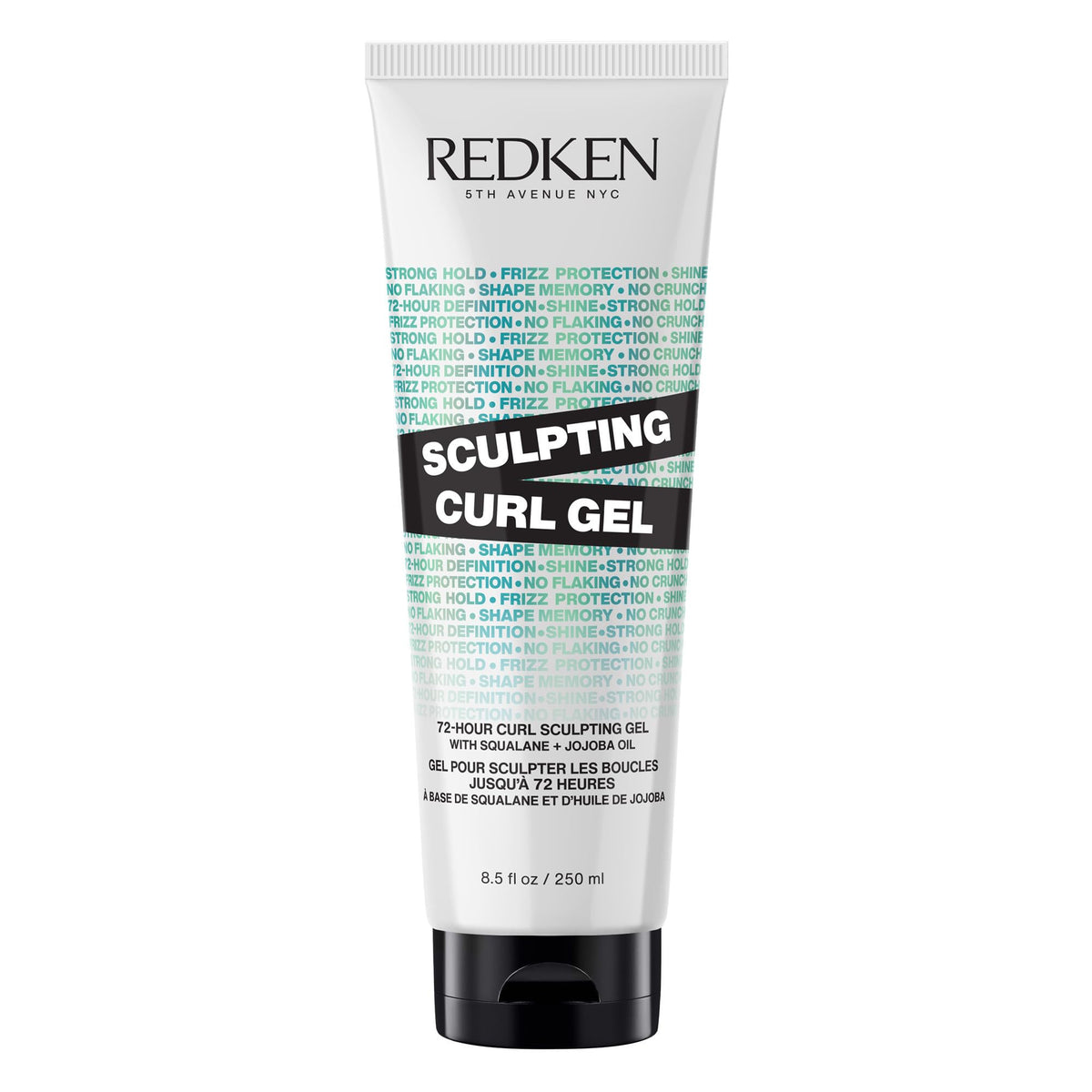 Redken front packaging shows product name and 72-hour hold benefit