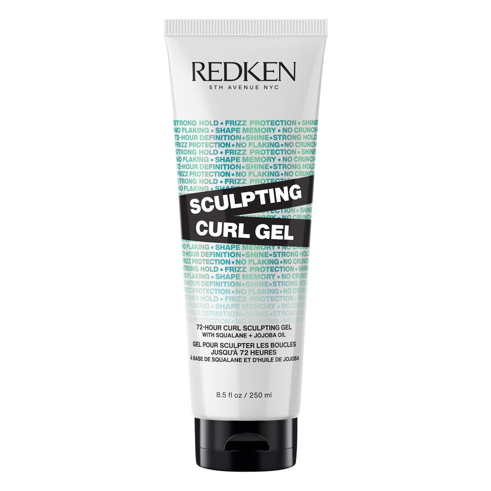 Redken front packaging shows product name and 72-hour hold benefit