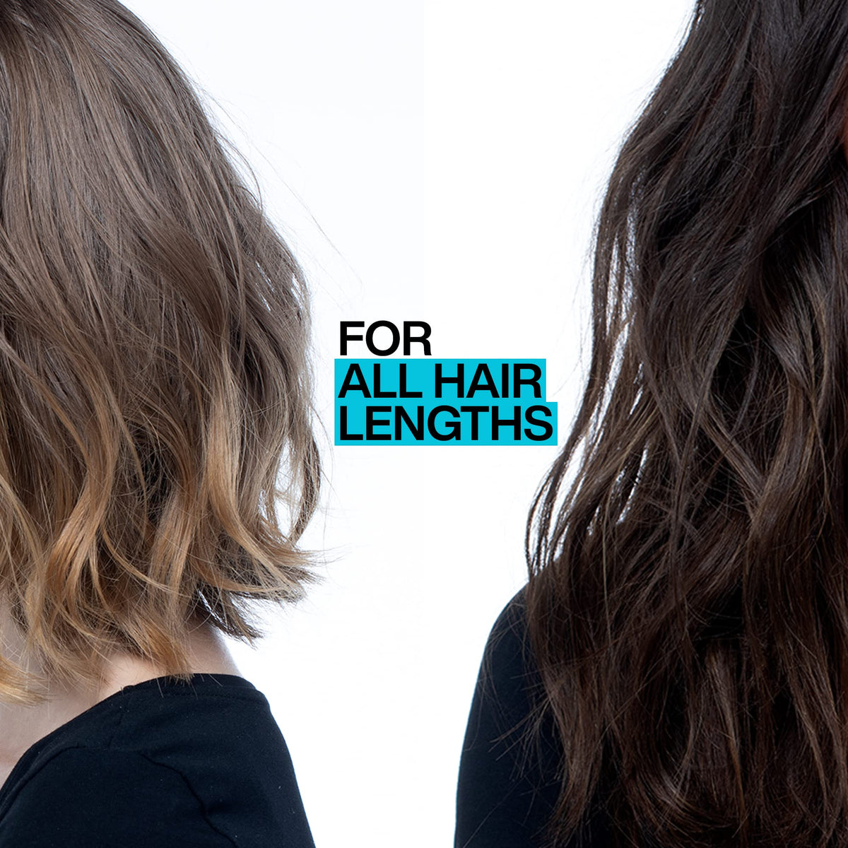 Redken being sprayed on dry hair to add instant volume and texture