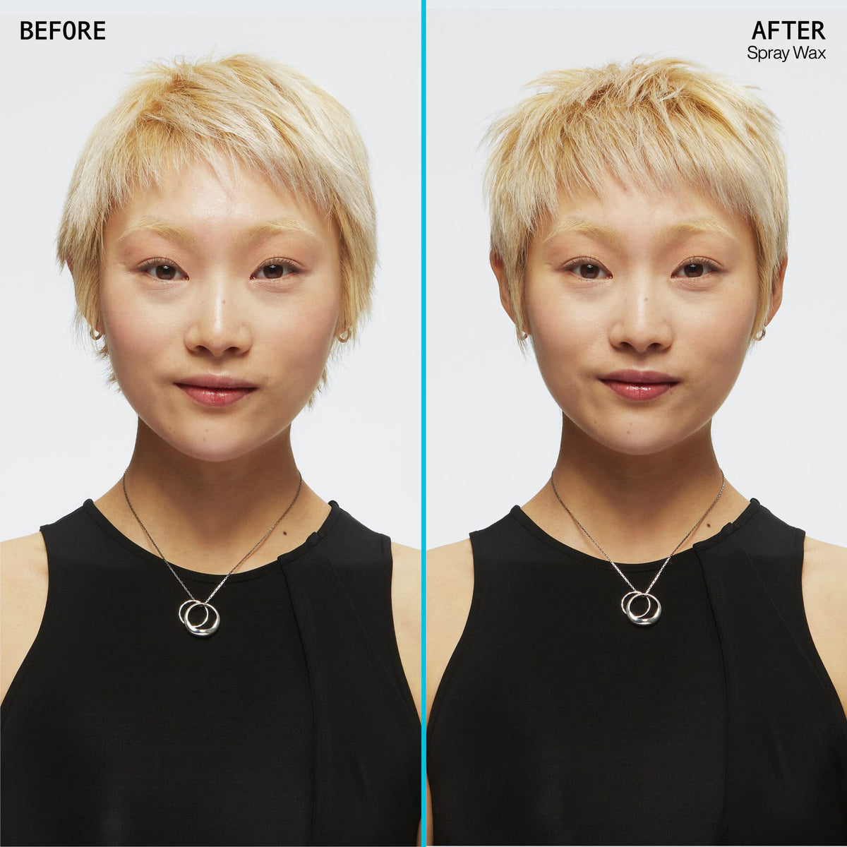 Redken texture on hair close-up showing satin-matte separation benefit