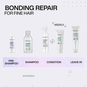 Redken sulfate-free badge emphasizing gentle color-safe cleansing