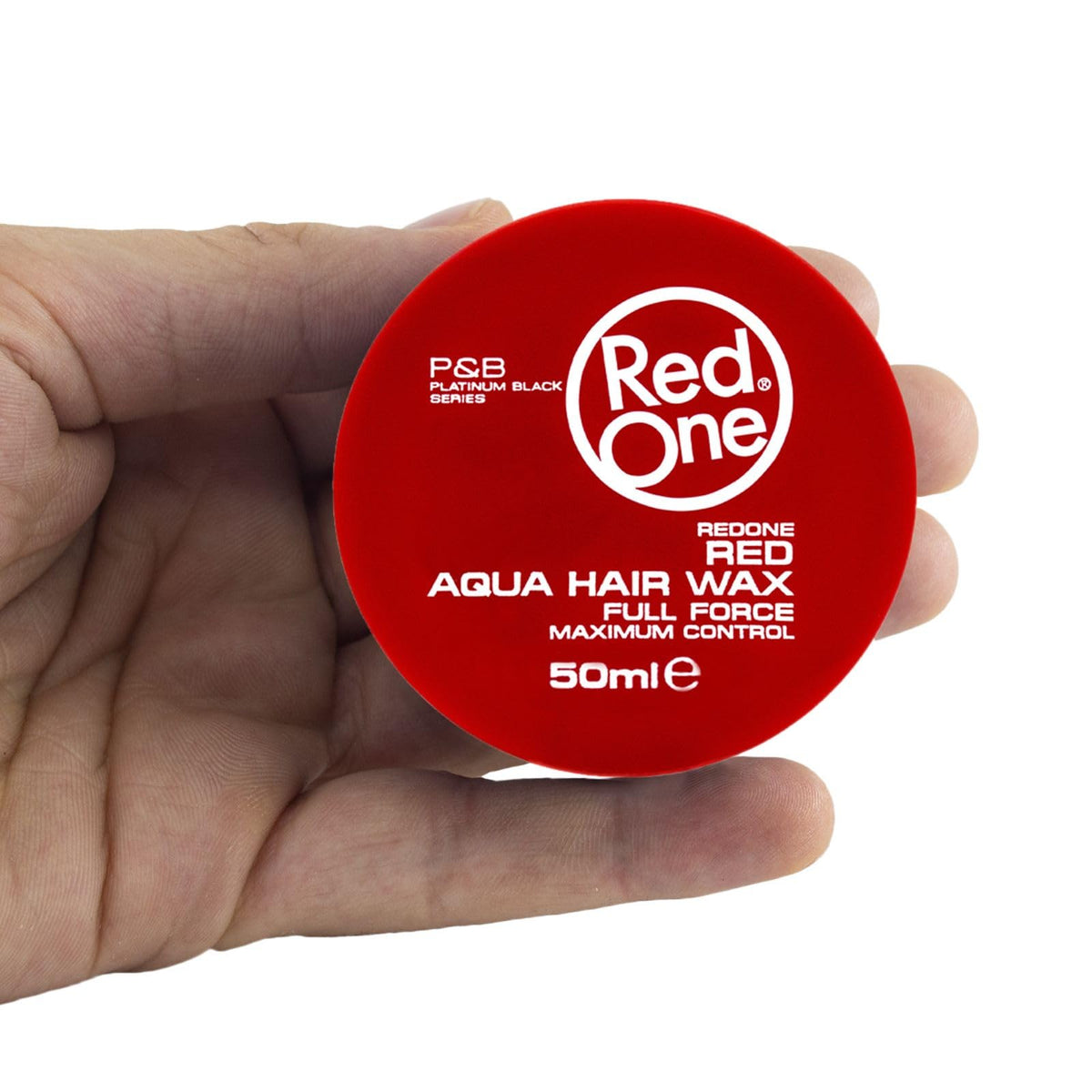 Redone label detail highlighting product name and strawberry scent