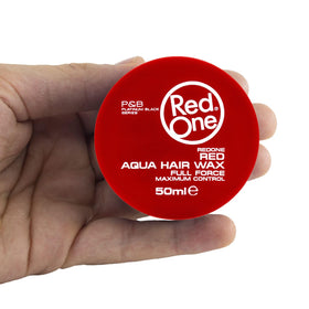 Redone label detail highlighting product name and strawberry scent