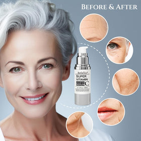 Refaflio in-use application on mature hands demonstrating easy layering