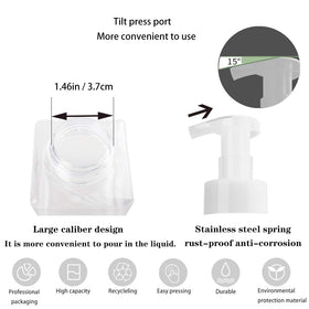 rejomiik dispensing foam at kitchen sink showing efficient soap use benefit