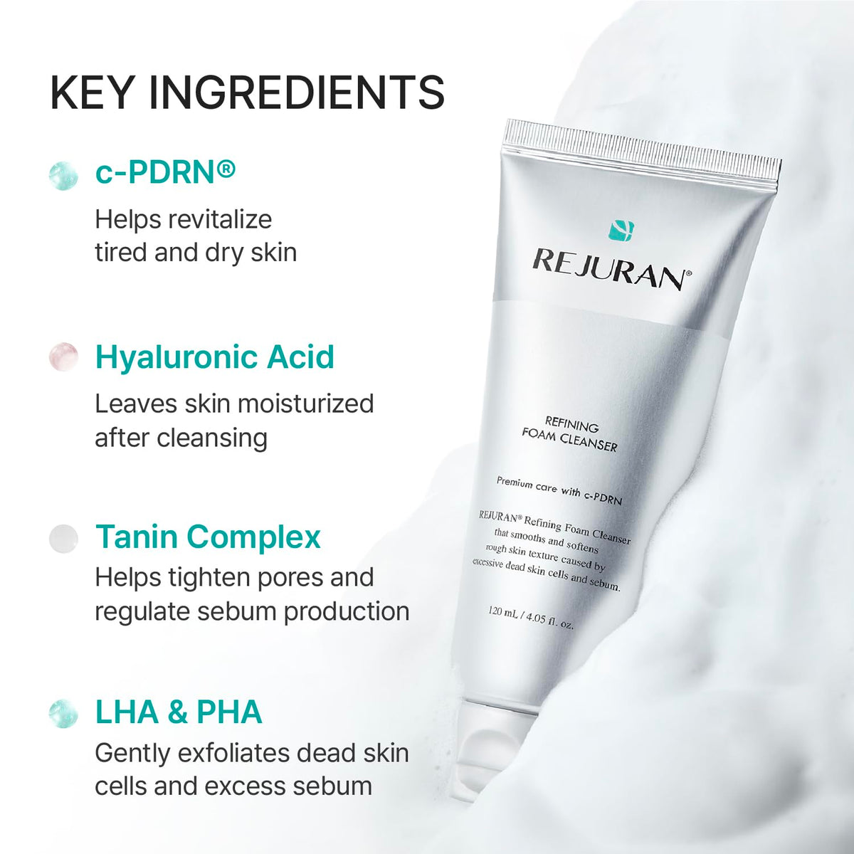 REJURAN in-hand scale shot illustrating bottle size and easy home use