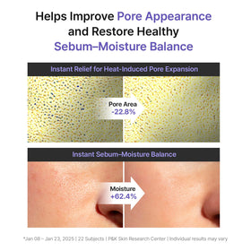 REJURAN pad in hand being applied for quick pore cleansing
