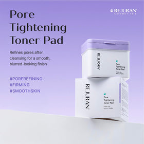 REJURAN pad texture close-up displaying soaked fiber for gentle exfoliation