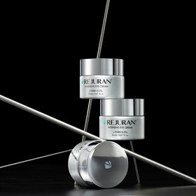 REJURAN paired with serum pipette showing layering compatibility and enhanced results