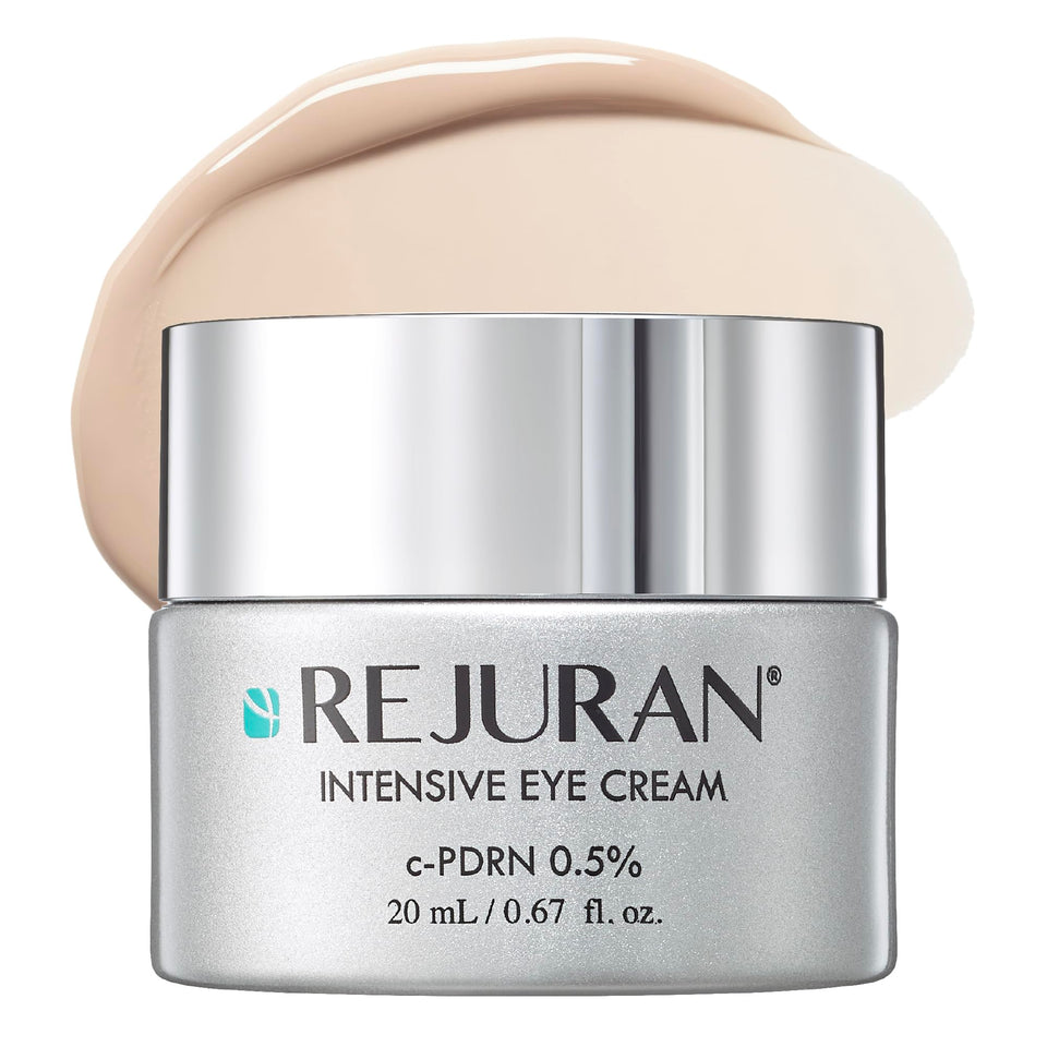 REJURAN front packaging showing compact jar and clinical design benefit of trusted formula